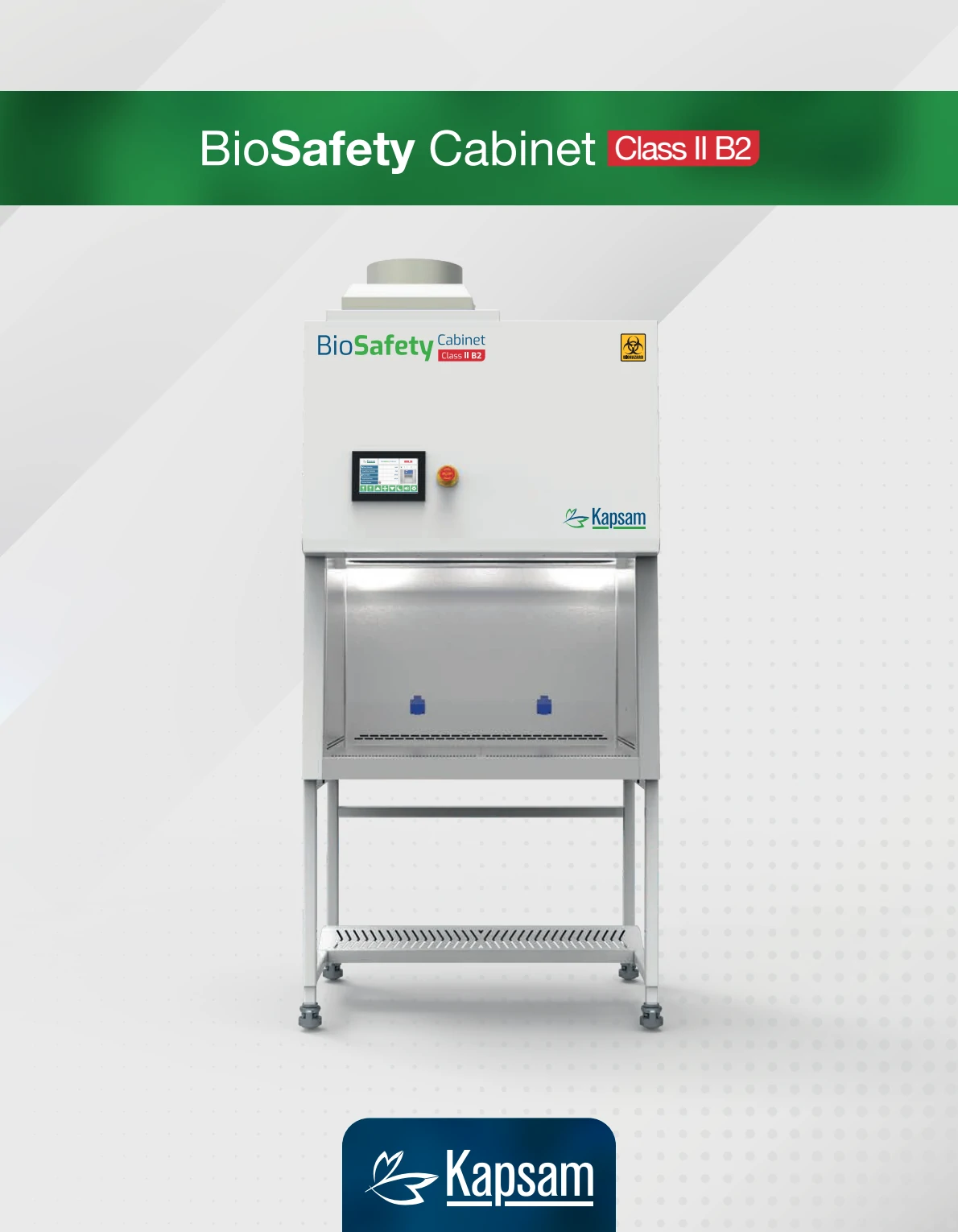 BioSafety Kabinet Sınıf II B2 Kataloğu