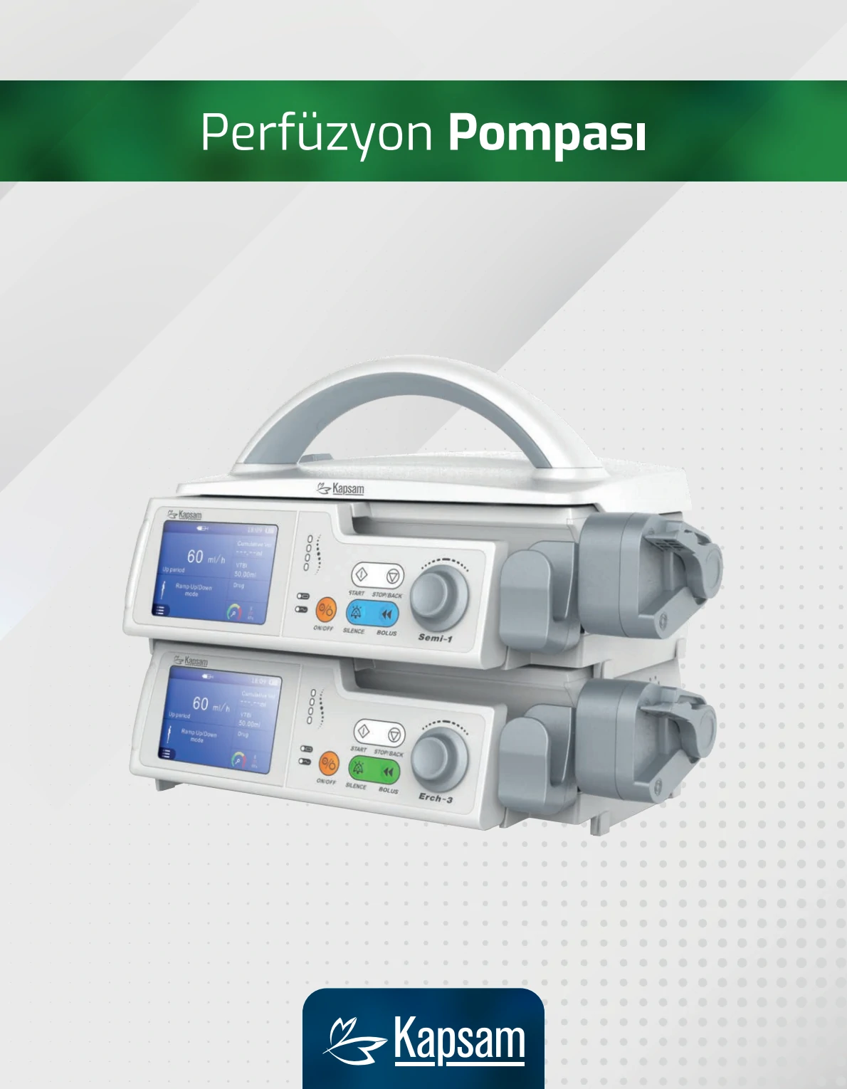 Perfüzyon Pompası Kataloğu